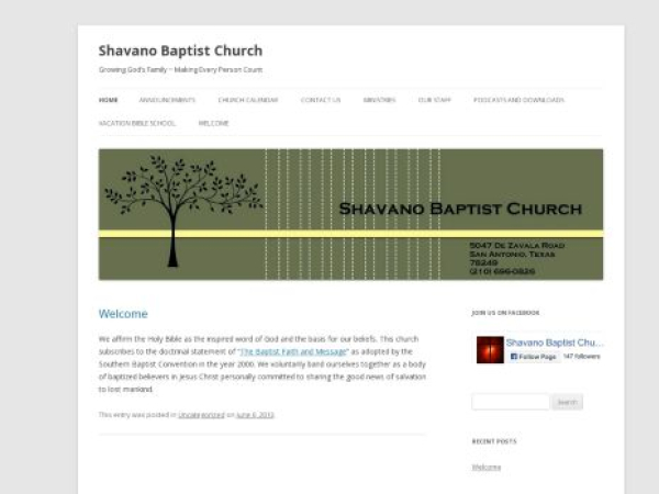 shavanobaptist.org